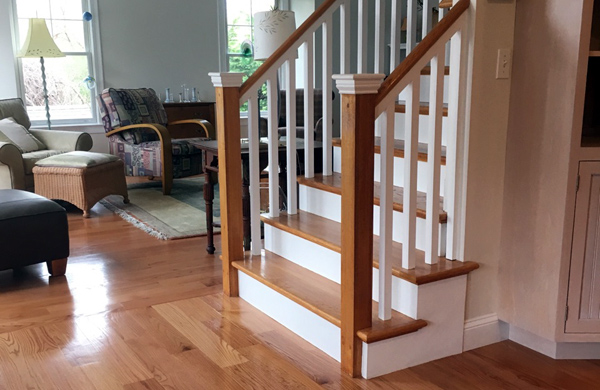 Miscellaneous carpentry / repairs in Massachusetts Custom staircase & hardwood flooring in Massachusetts