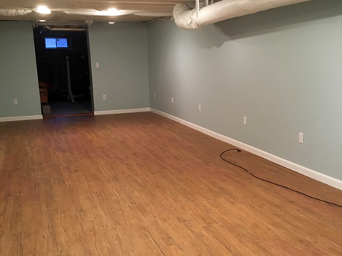 Basement finishing gallery, MA