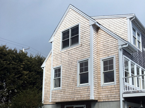 MA shingle siding installation