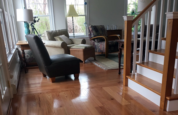 Custom staircase & hardwood flooring, MA