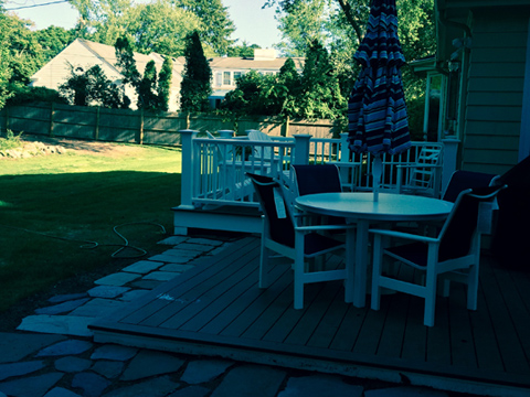 Decks, redwood decking, porches, railings, MA, farmers porch, sun porch construction, paint decks, Trex decking