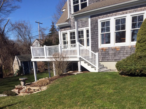 Decks, pergolas, porches, railings, MA, farmers porch, sun porch construction, paint decks