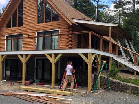 Decks, pergolas, porches, railings, MA, farmers porch, sun porch construction, paint decks