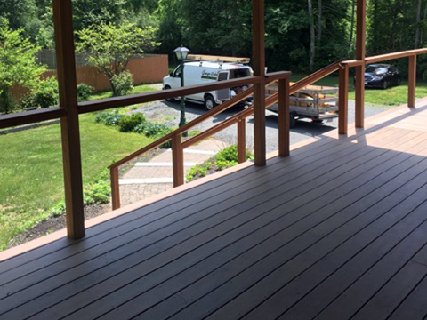 Decks, pergolas, porches, railings, MA, farmers porch, sun porch construction, paint decks